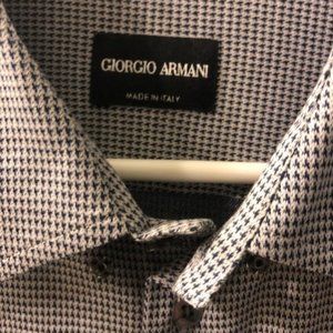 Giorgio Armani L/S Shirt  43/17  Like new